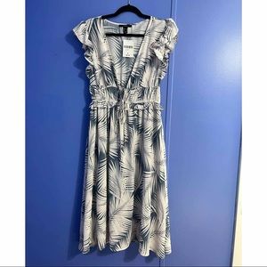brand new! Forever 21 Blue and White Dress